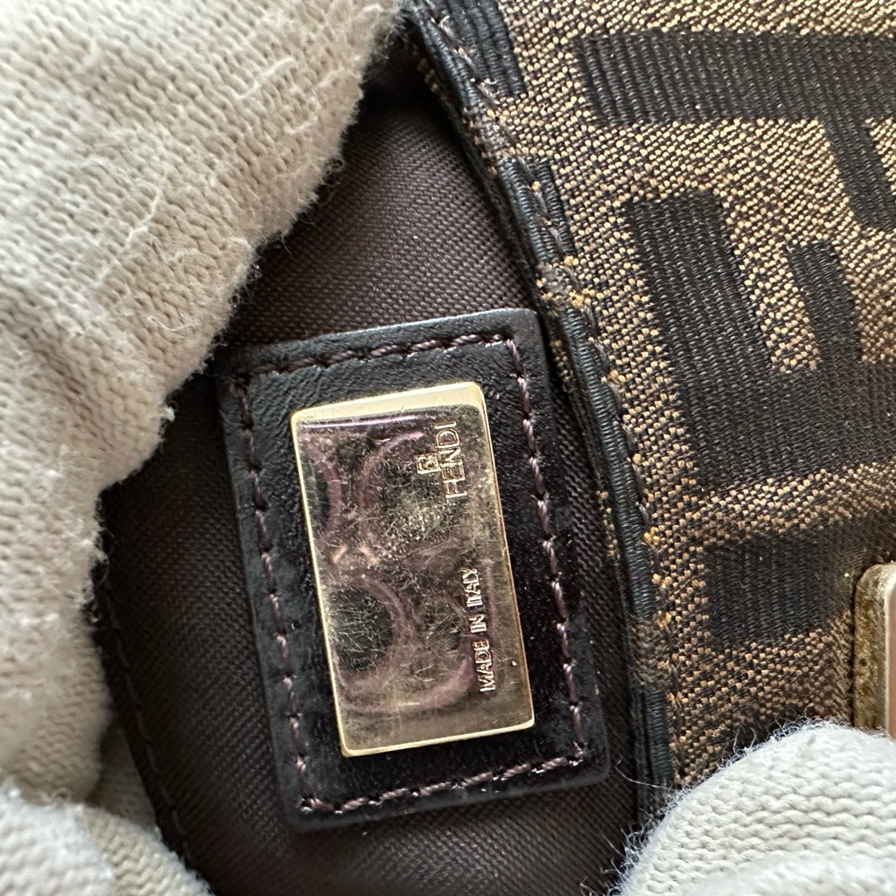 Fendi Zucca Small Shoulder Bag - Picture 12 of 16